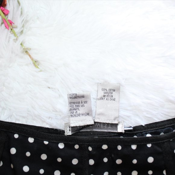 Nine West Polka Dot Pleated Skirt - Picture 8 of 10